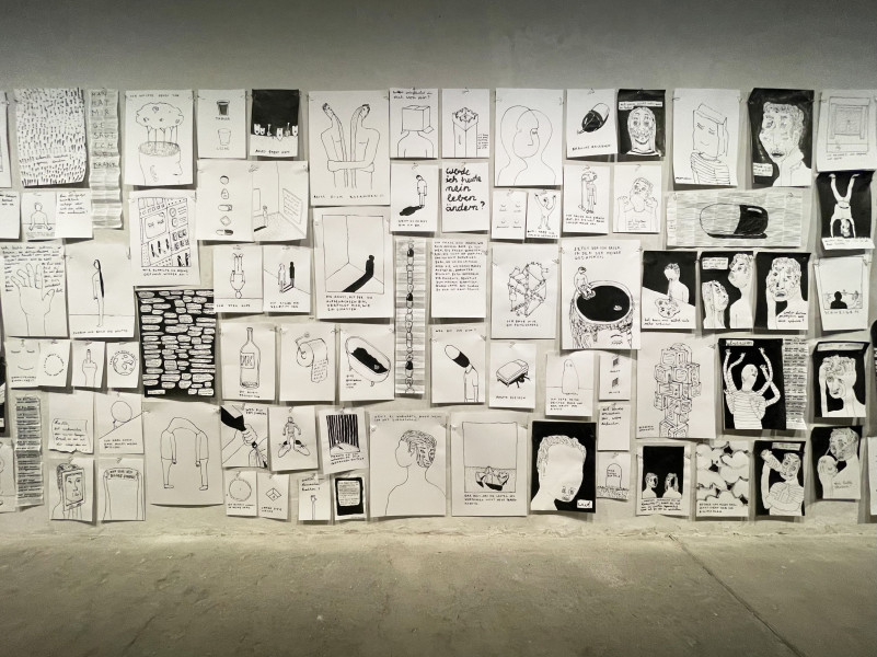 Immer ist was!, 2025, Ausstellungsansicht, Regionale Wallis