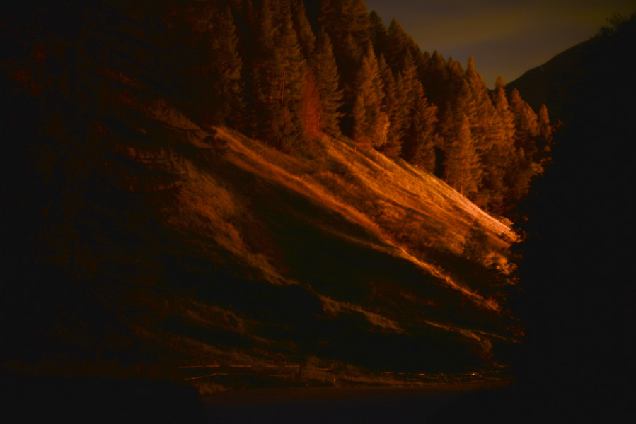 Nachtlandschaft Binntal, 2024