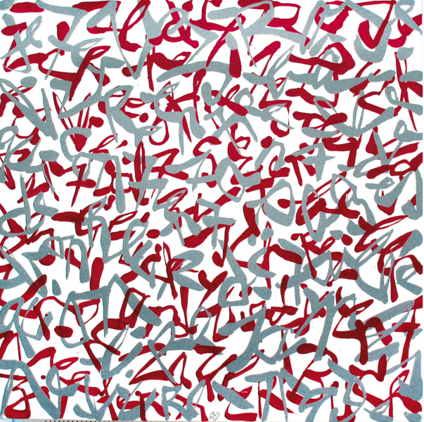 Rose, livre entrebâille