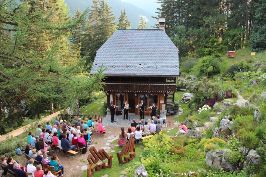 Concert au Jardin, été 2013