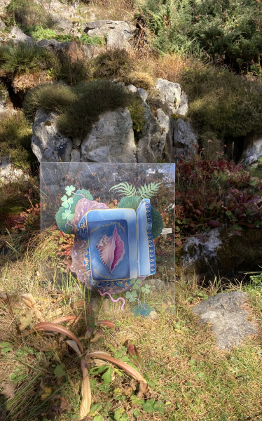 expo et residence au Jardin Alpin de Champex Lac avec Jolan Chappaz, curation Lucienne Roh