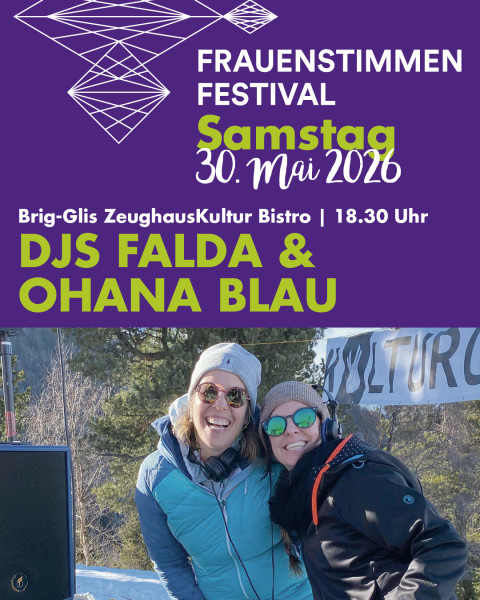 DJs Falda & Ohana Blau