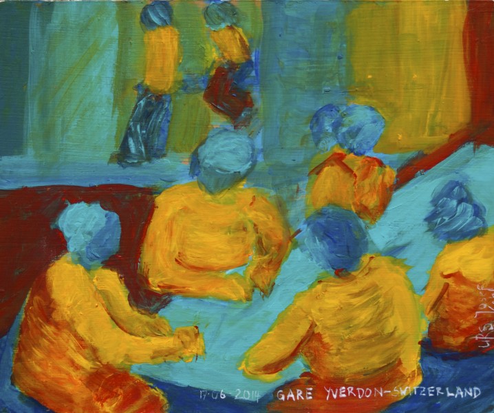 Atelier Art et Culture, Gare d’Yverdon, Suisse, Urs Josef Kehl