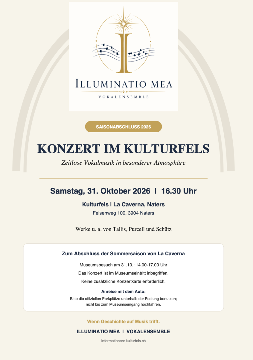 Konzert ILLUMINATIO MEA | Zeitlose Vokalmusik in besonderer Atmosphäre