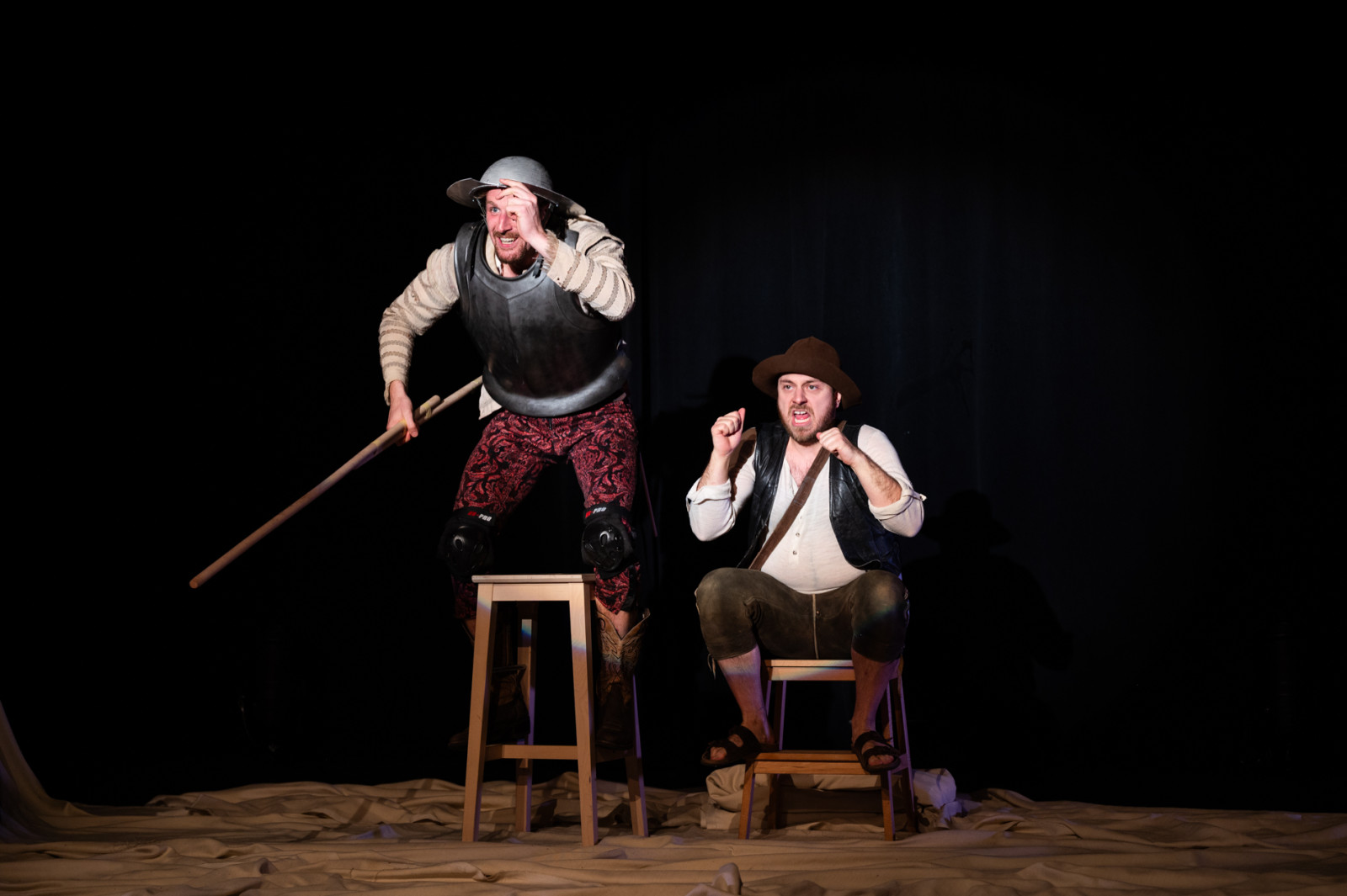 QUICHOTTE ET PANCA | Compagnie 2KPDP