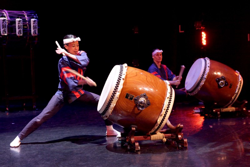 Taikoza les tambours du Japon Festival des 5 Continents Soirée d